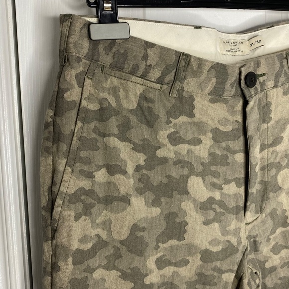 CLUB MONACO Camo Connor Modern Slim Fit Pants size 31/32 - Picture 4 of 14